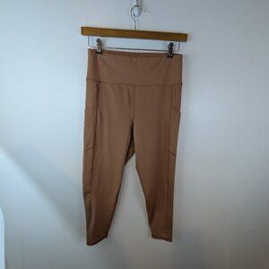 American Eagle The Everything Pocket Legging in Tan, Sz XL